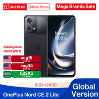 Światowa premiera OnePlus Nord CE 2 Lite Snapdragon 695 5G smartfony 8GB 128GB telefon komórkowy 33W szybkie ładowanie 120Hz wyświetlacz Android 1